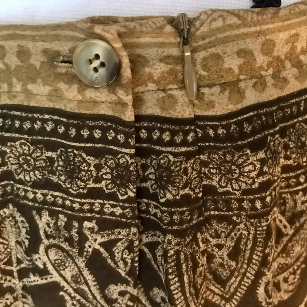 Jones New York Petite Silk Maxi Skirt Sz 10P